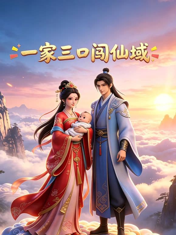 一家三口闯仙域海报