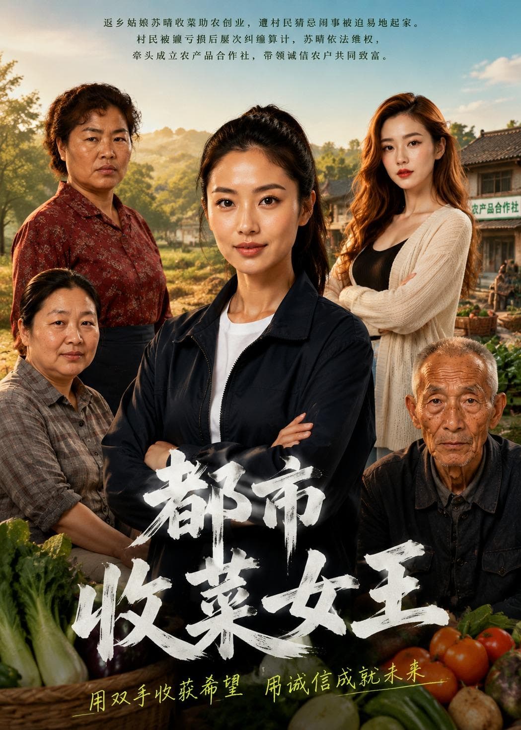 都市收菜女王海报