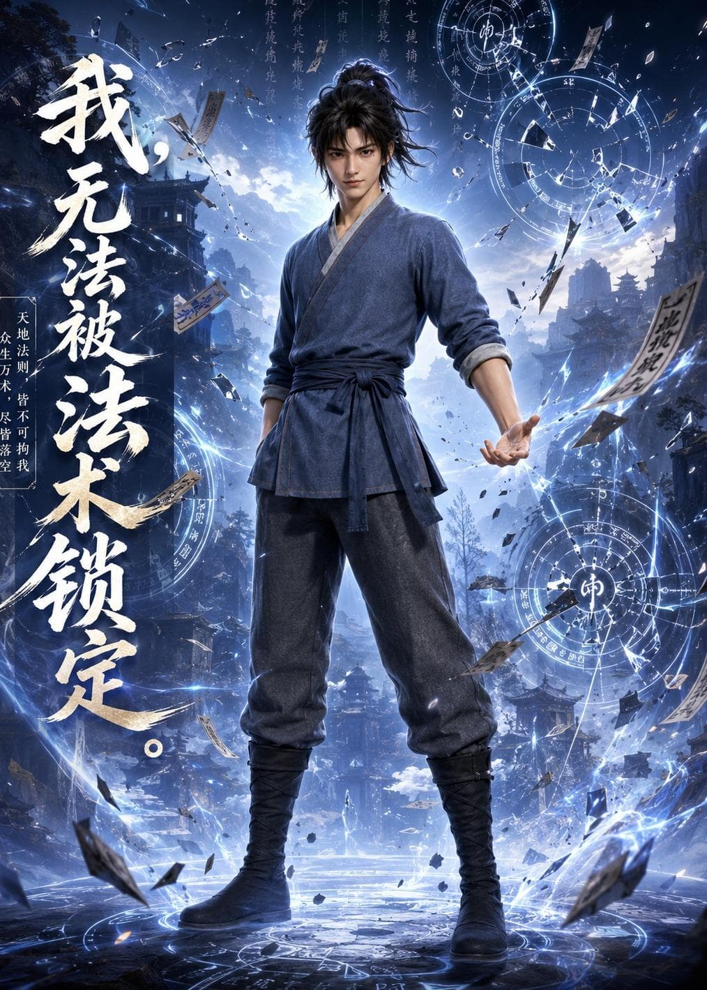 我，无法被法术锁定海报