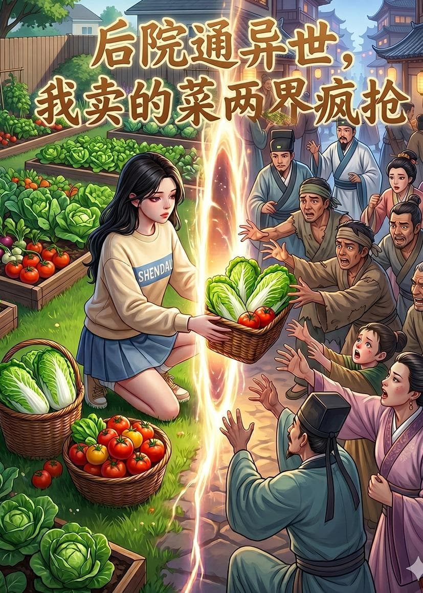 后院通异世，我卖的菜两界疯抢海报