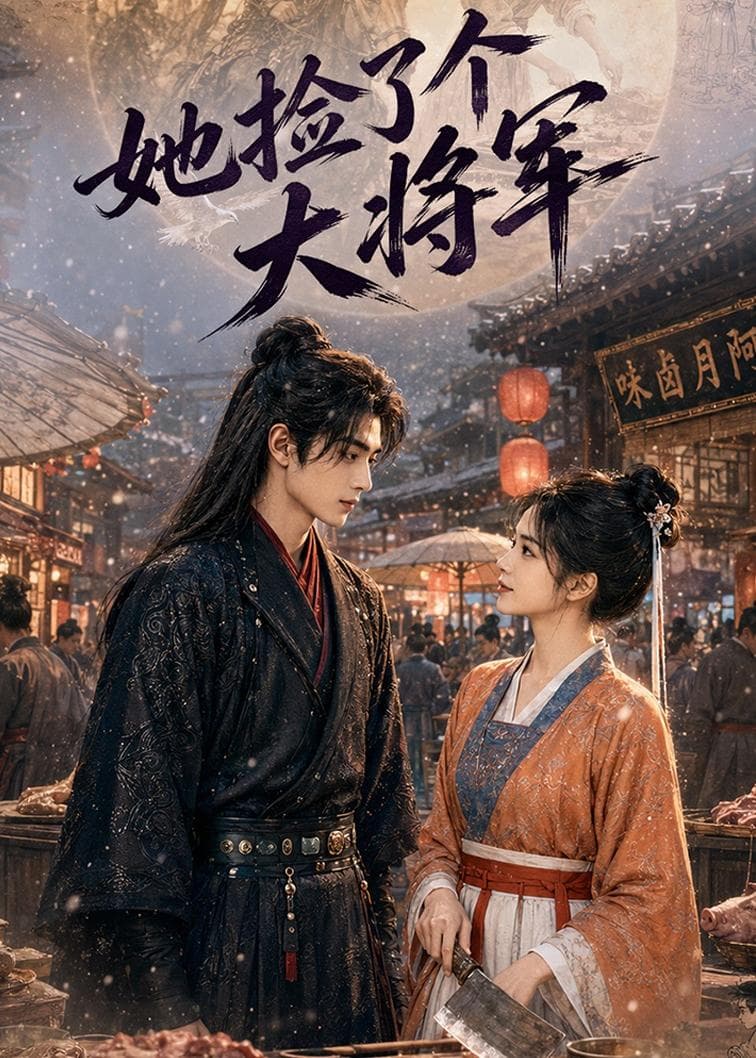 她捡了个大将军海报