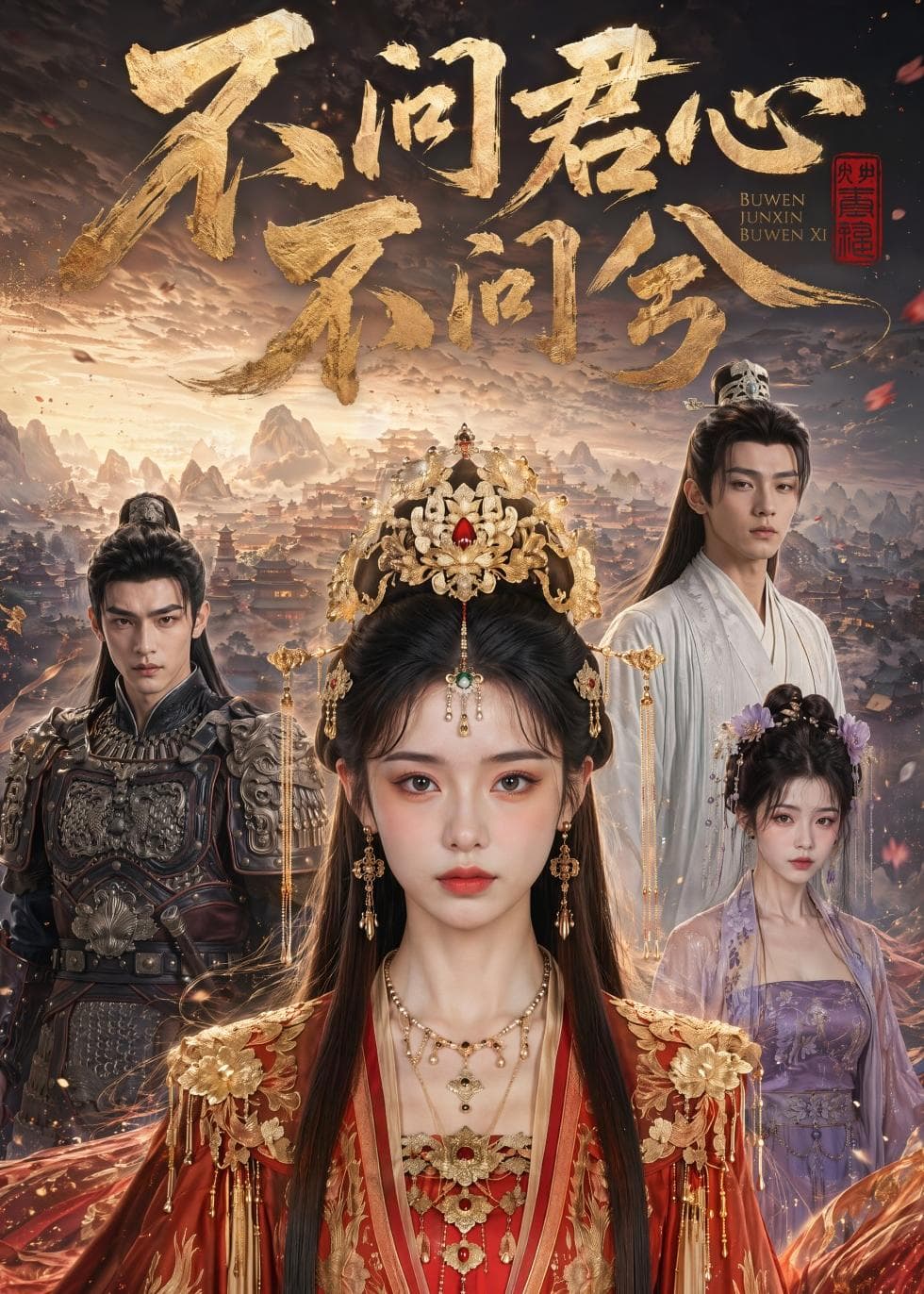 不问君心不问兮海报