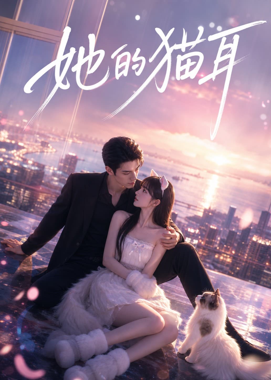 她的猫耳海报