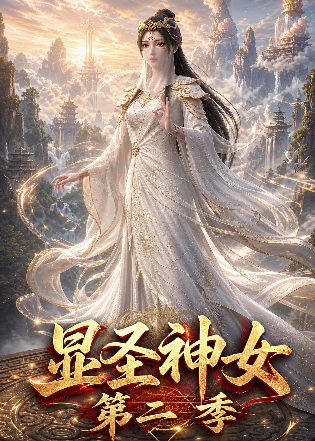 显圣神女第二季海报