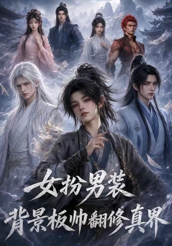 女扮男装背景板帅翻修真界海报