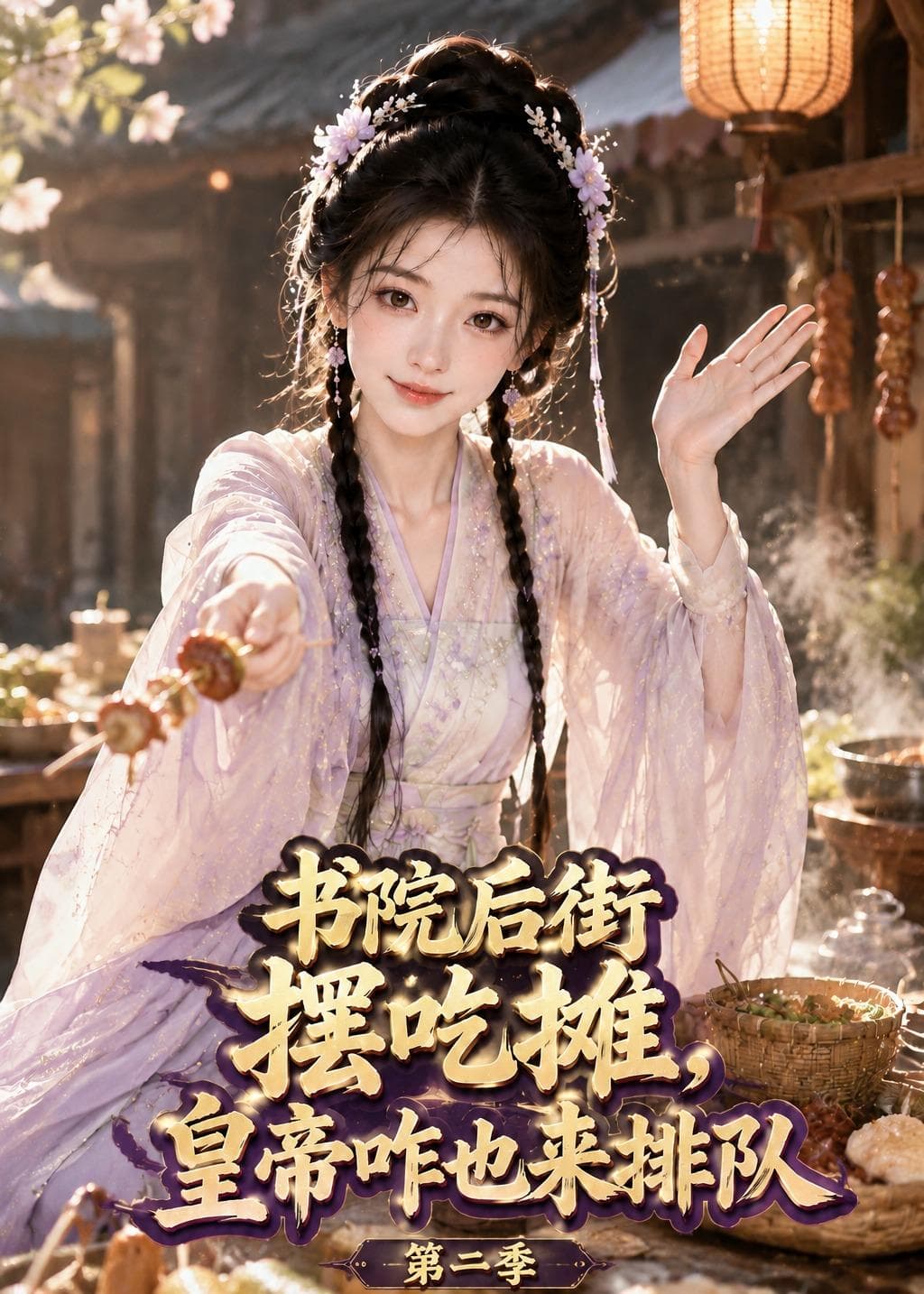 书院后街摆吃摊，皇帝咋也来排队第二季海报