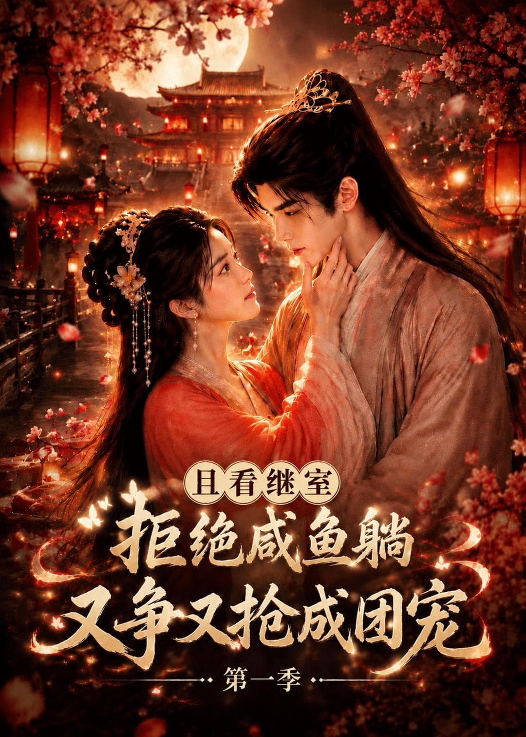 且看继室拒绝咸鱼躺，又争又抢成团宠第一季海报