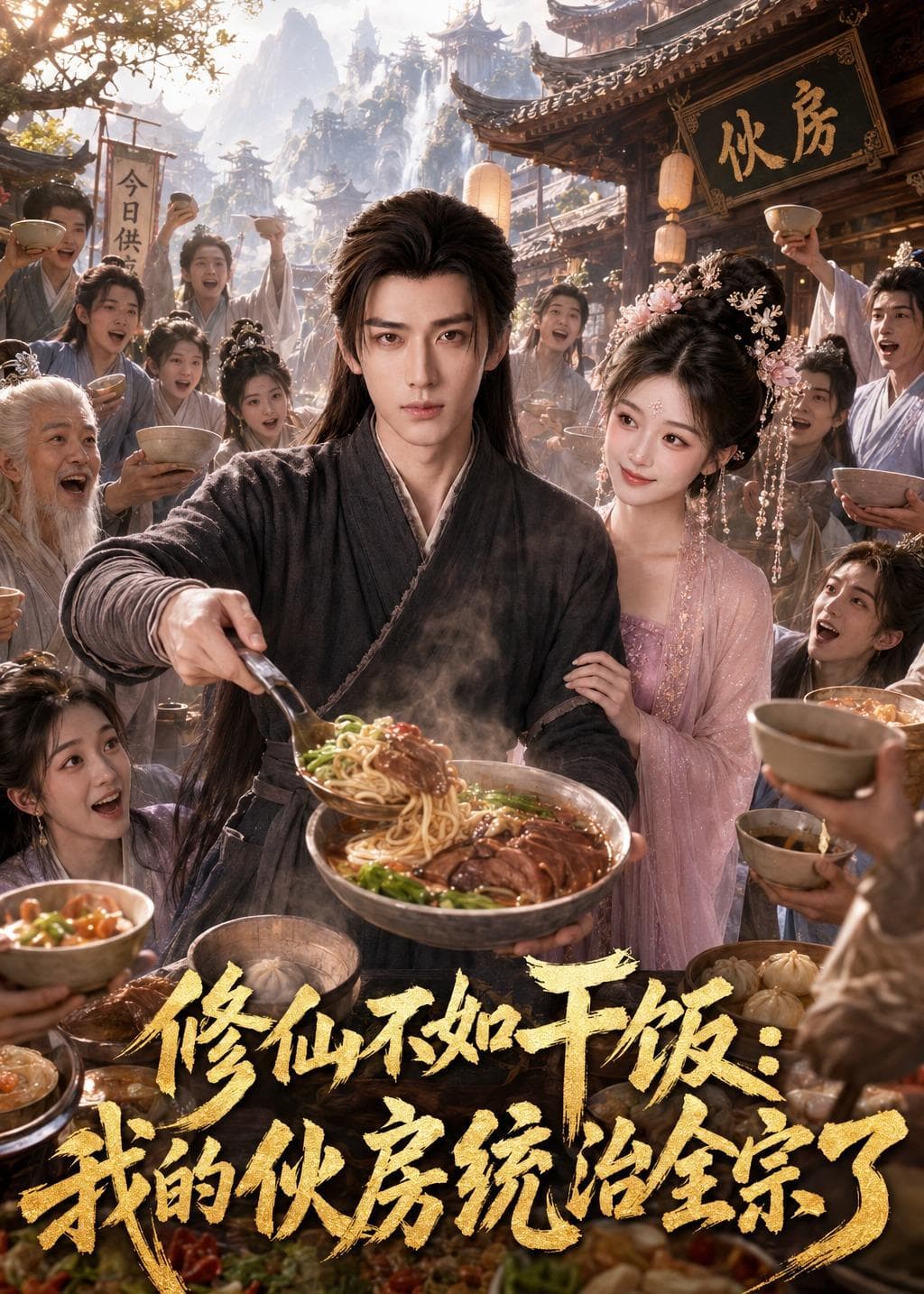 修仙不如干饭，我的伙房统治全宗了海报