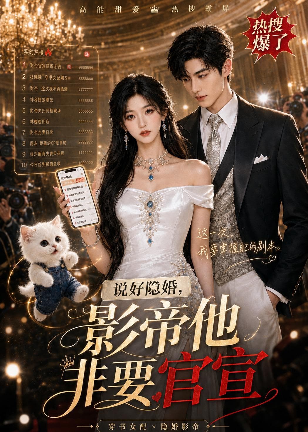 说好隐婚，影帝他非要官宣海报