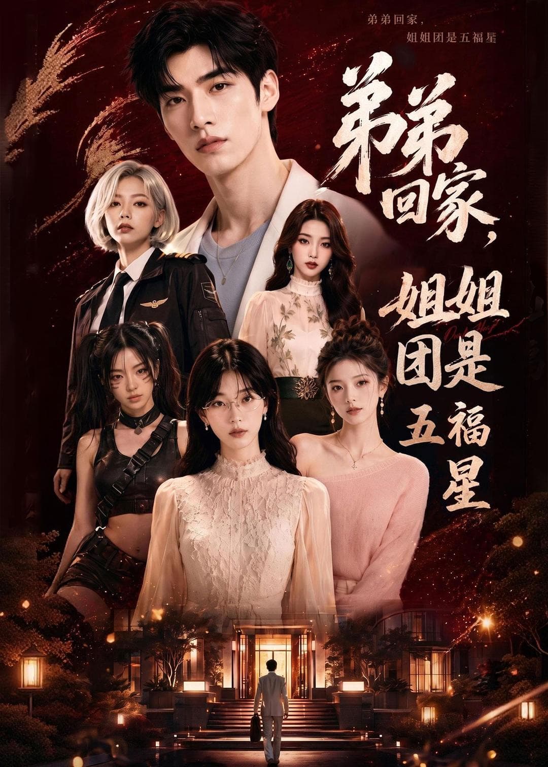 弟弟回家，姐姐团是五福屋海报