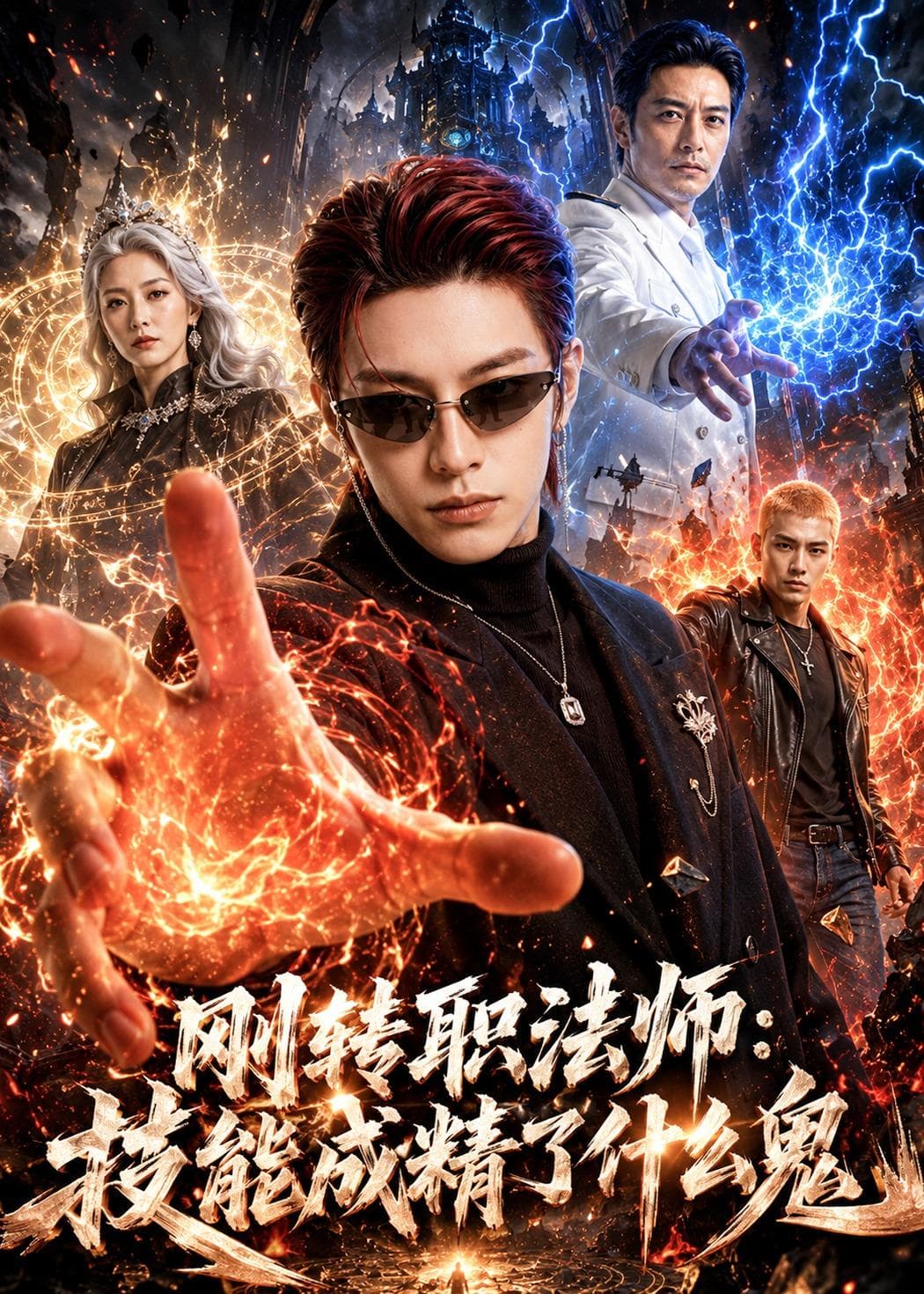 刚转职法师：技能成精了什么鬼海报