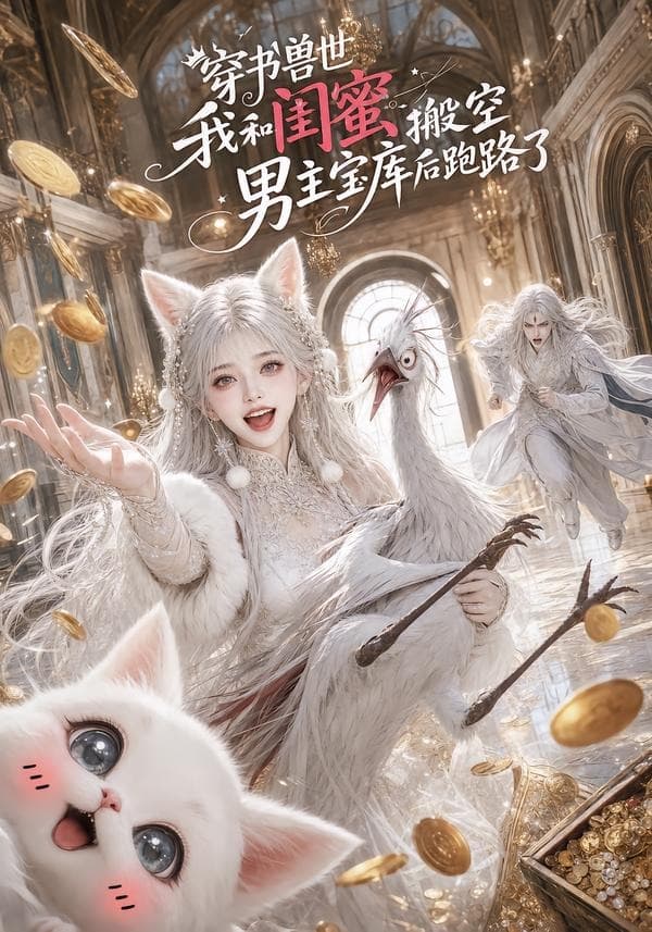 穿书兽世：我和闺蜜搬空男主宝库后跑路了海报