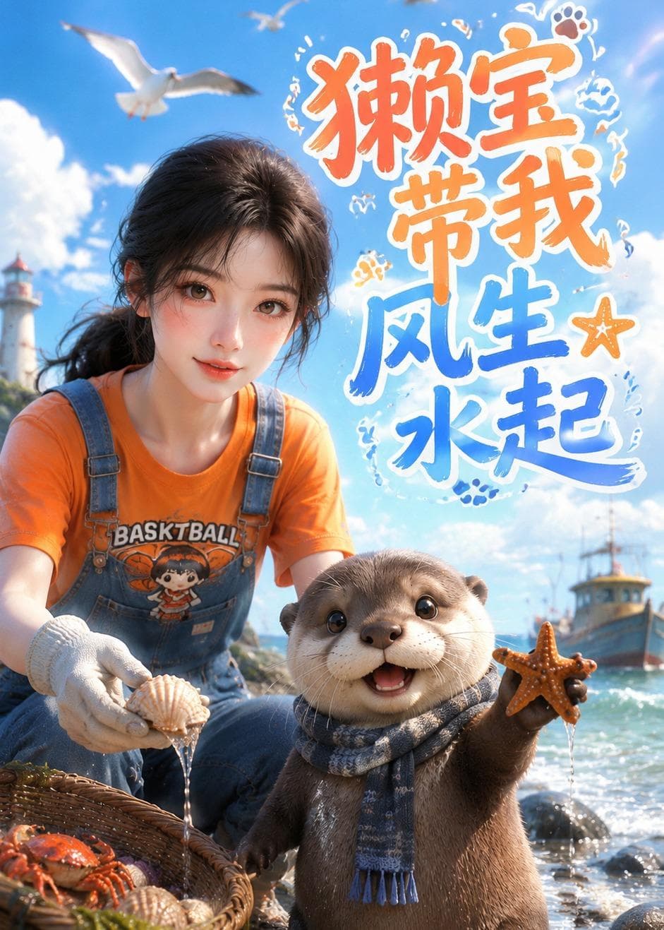 獭宝带我风生水起海报