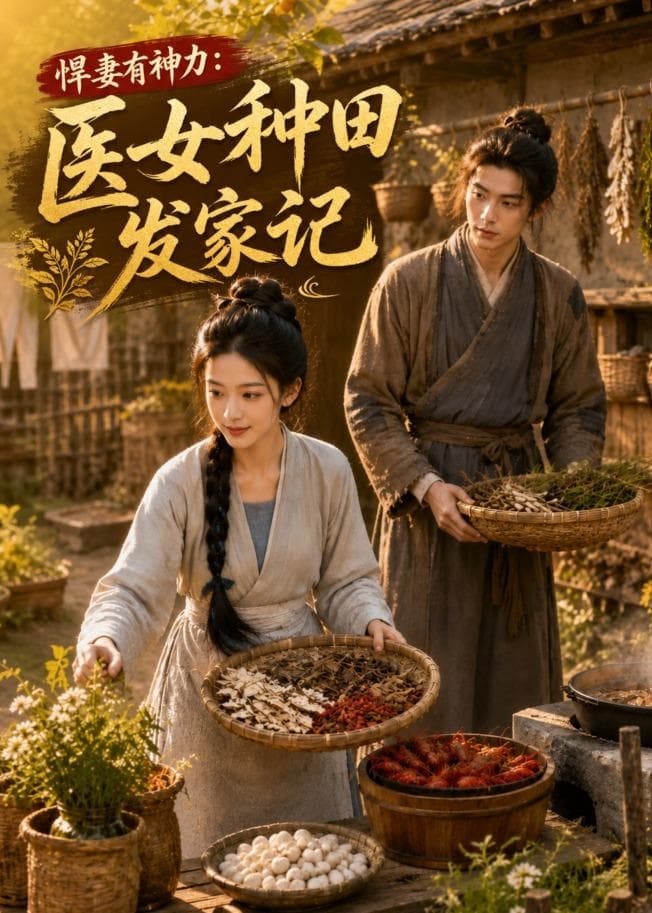 悍妻有神力：医女种田发家记海报