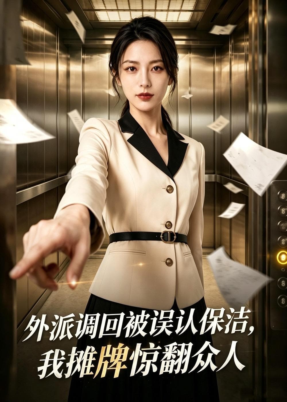 外派调回被误认保洁，我摊牌惊翻众人海报
