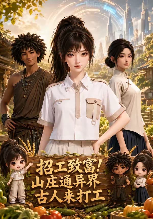 招工致富！山庄通异界古人来打工海报