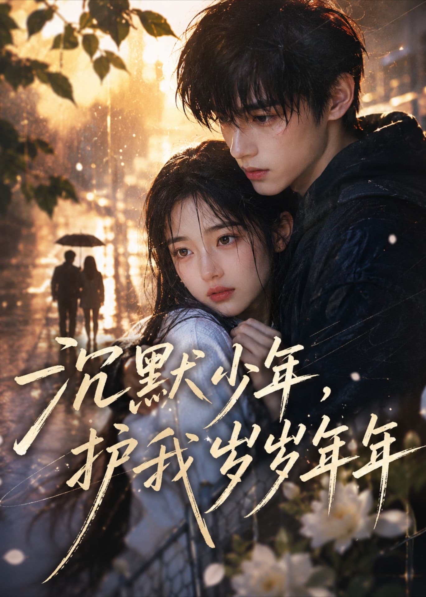 沉默少年，护我岁岁年年海报