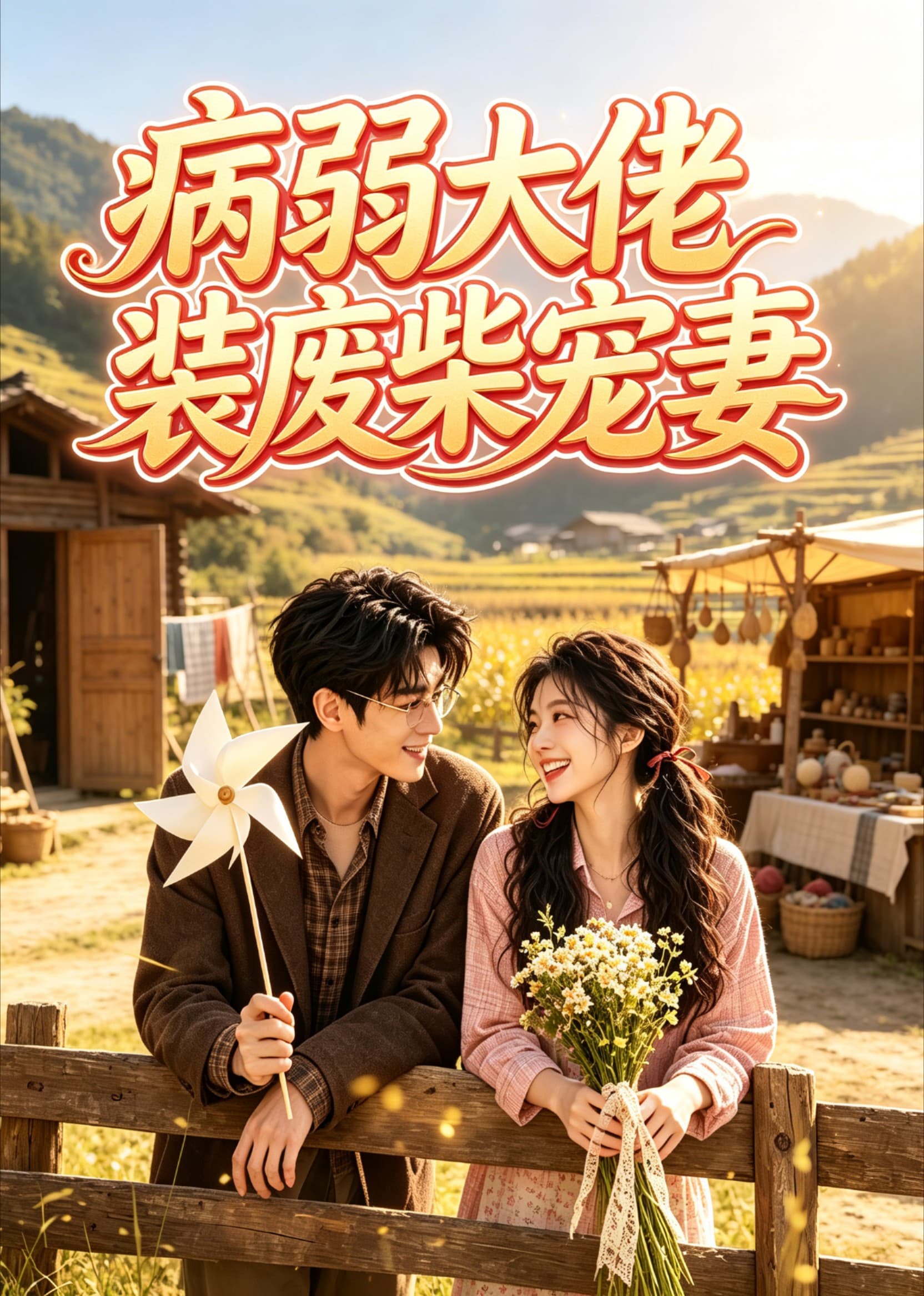 病弱大佬装废柴宠妻海报