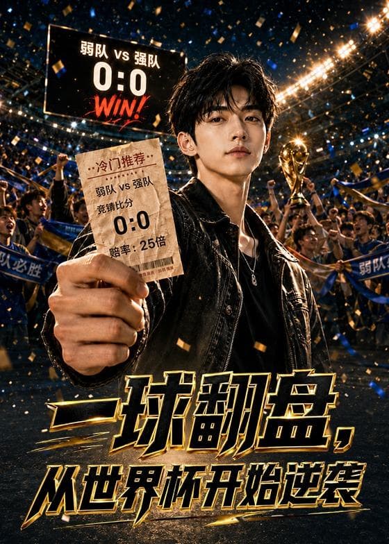 一球翻盘，从世界杯开始逆袭海报