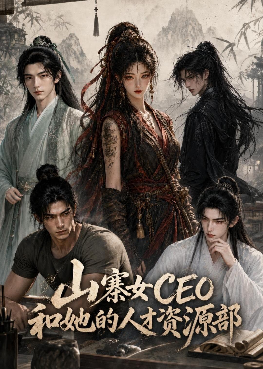 山寨女王和她的人才资源部海报
