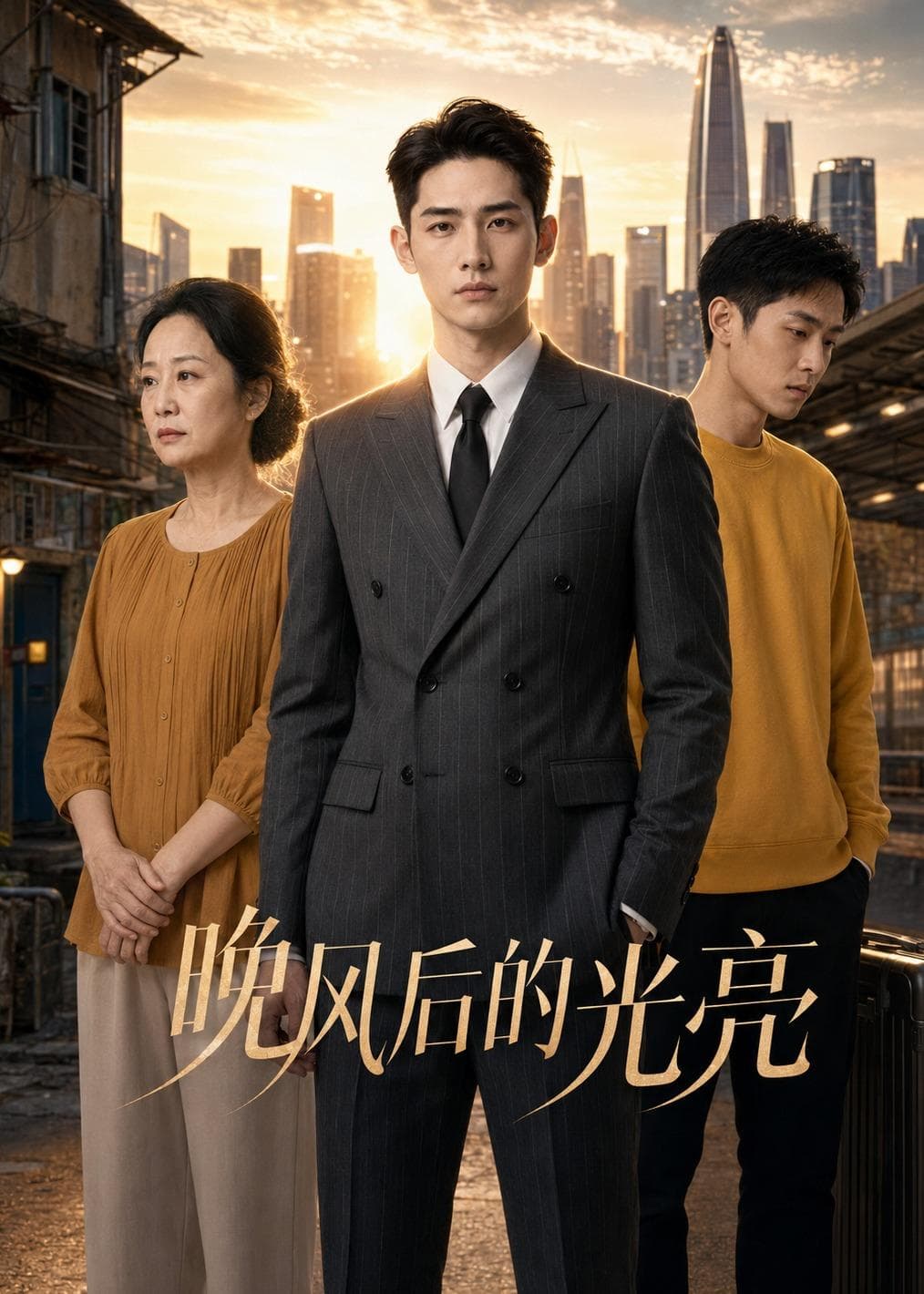 晚风后的光亮海报