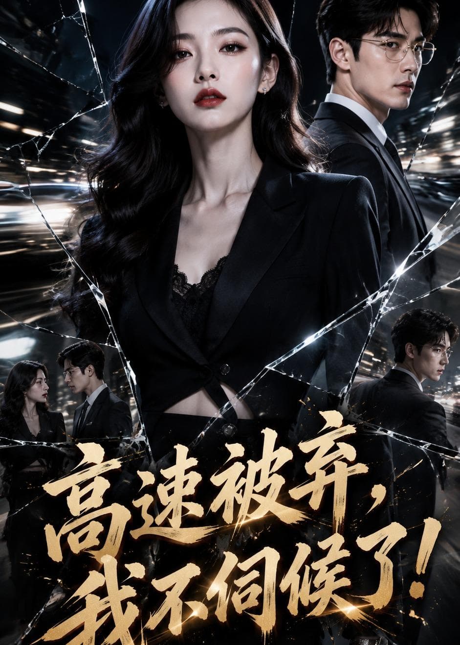 高速被弃，我不伺候了海报
