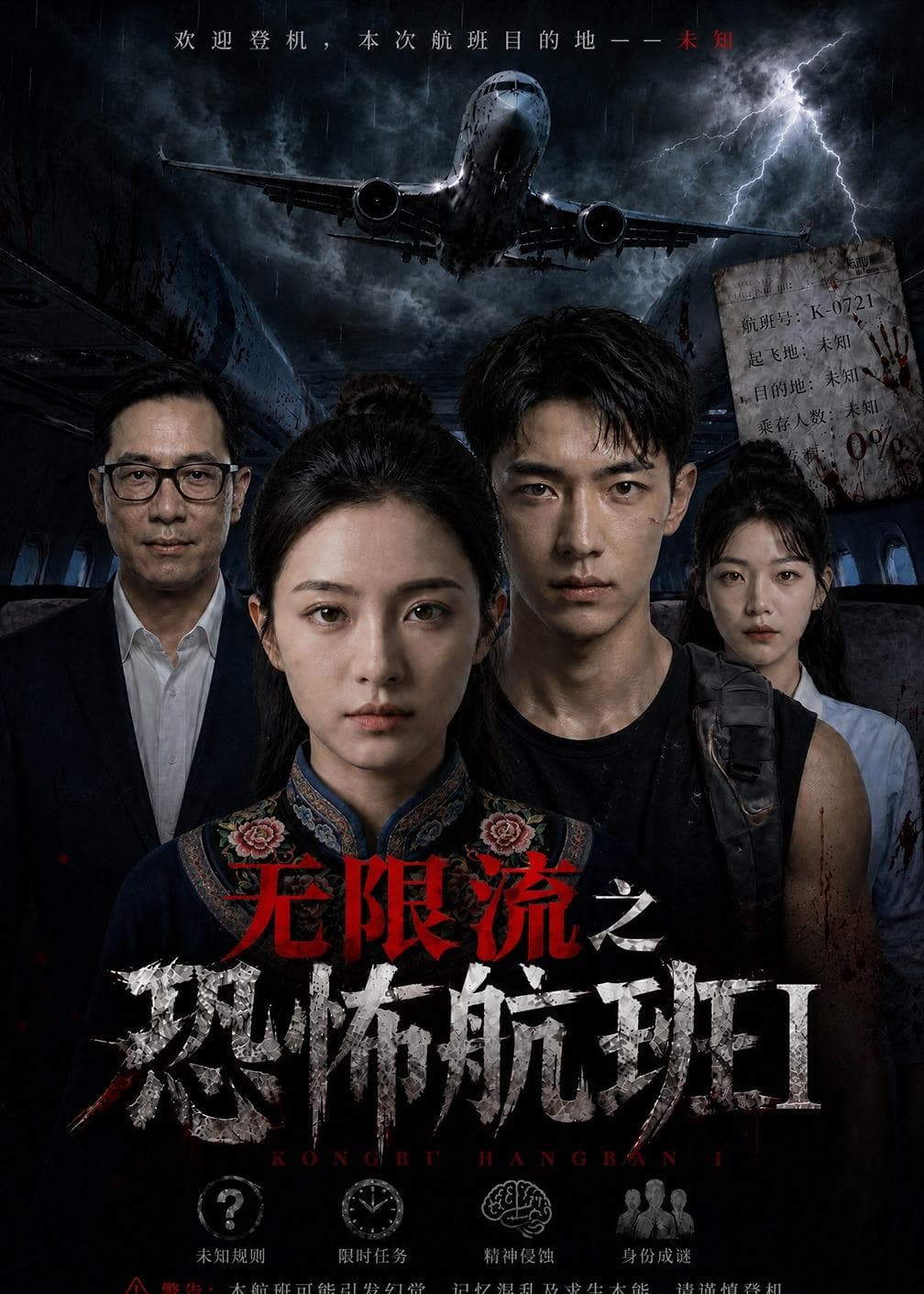 无限流之恐怖航班1海报