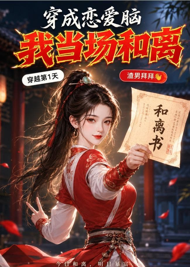 穿成恋爱脑我当场和离海报