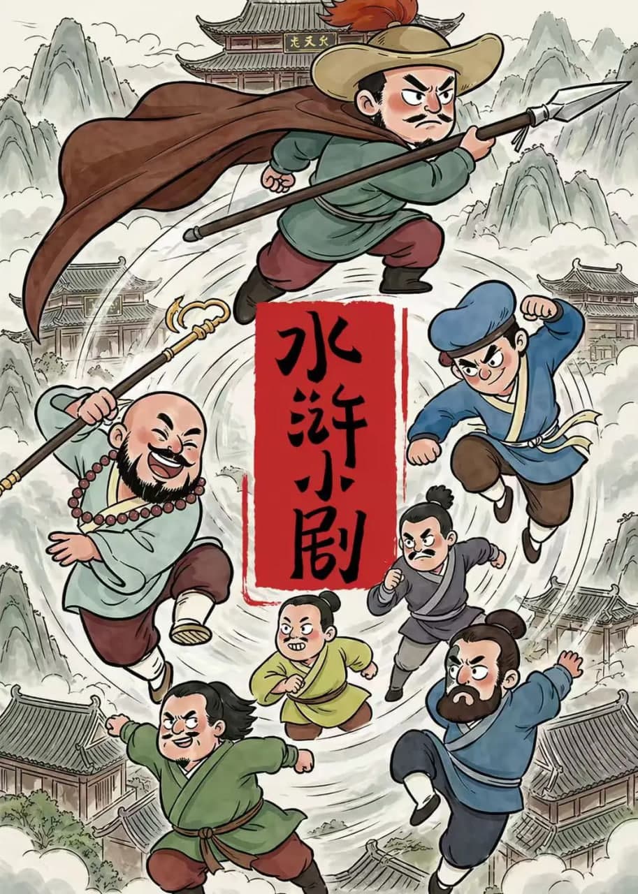 水浒小剧海报