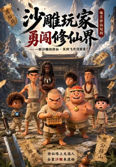 沙雕玩家勇闯修仙界海报