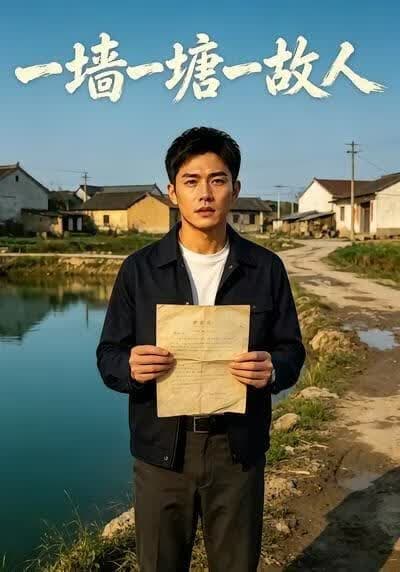 一墙一塘一故人海报