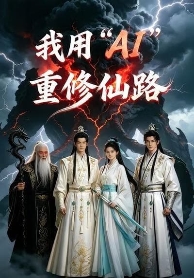 我用“AI”重修仙路海报