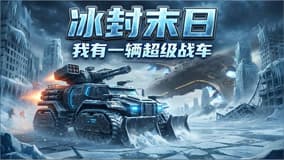 冰封末日我有一辆超级战车海报