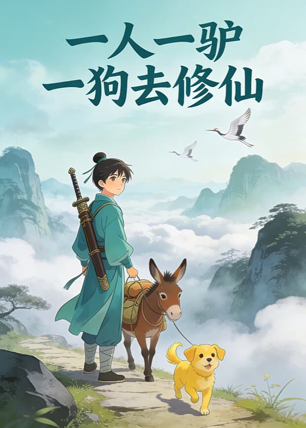 一人一驴一狗去修仙第一季海报