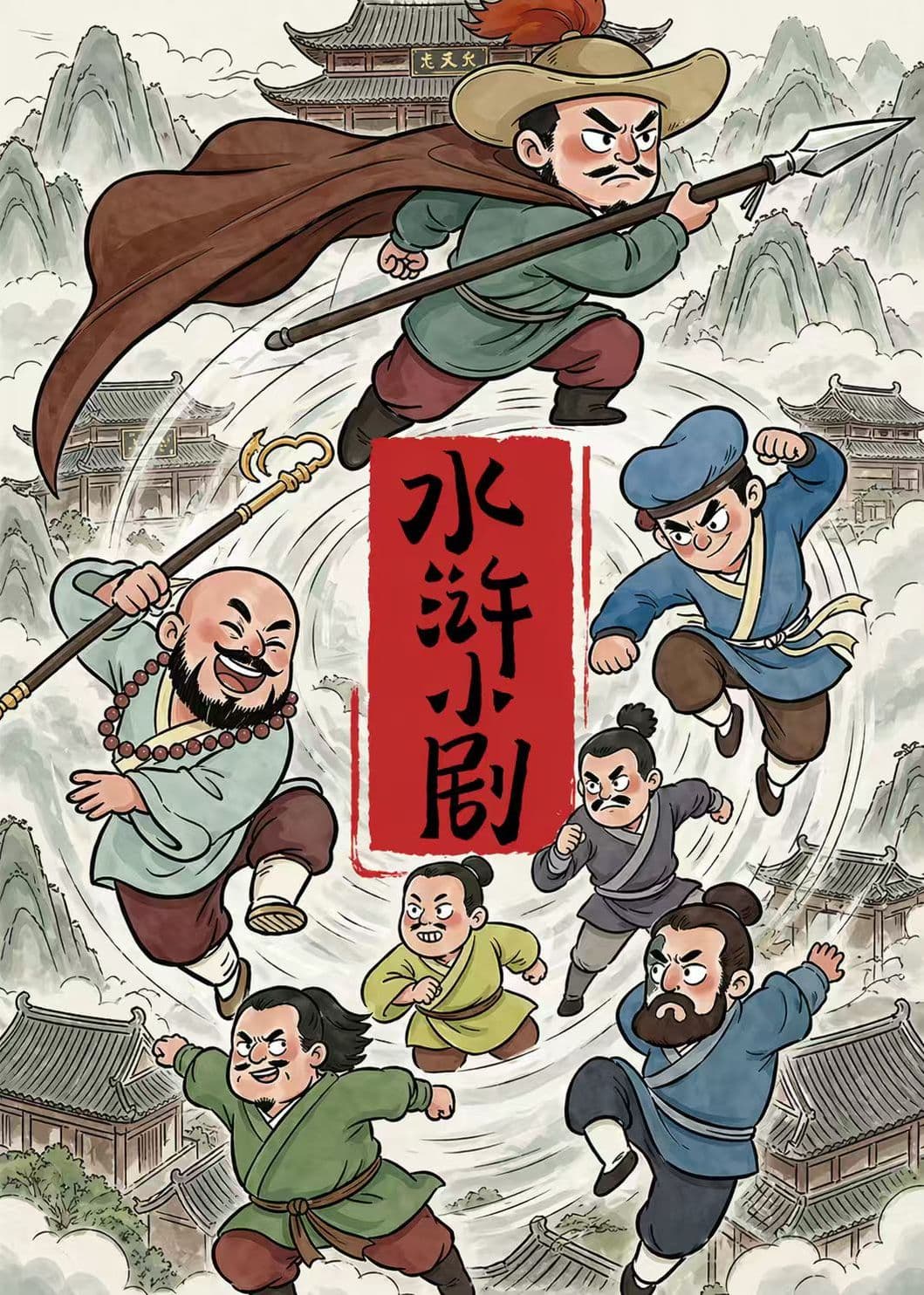 水浒小剧海报
