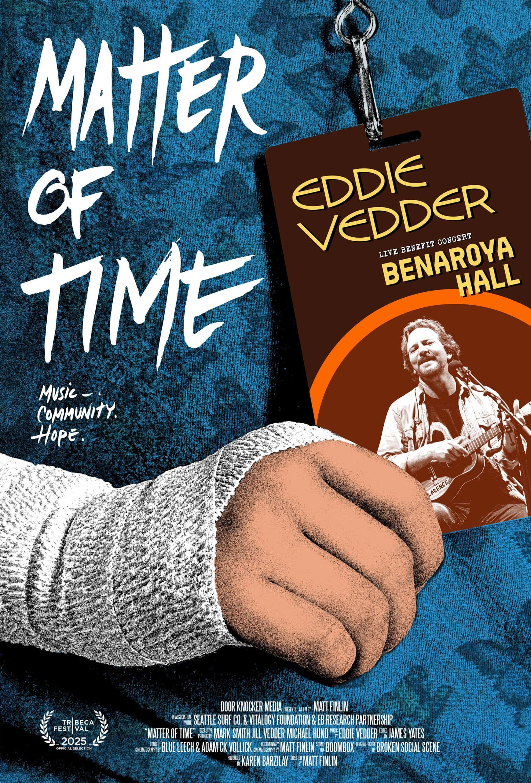Matter of Time：罕见疾病慈善演唱会海报